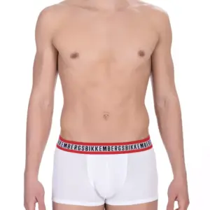 White Cotton Men's Trunk Twin Pack