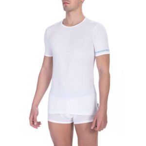 White Cotton Men T-Shirt Twin Pack