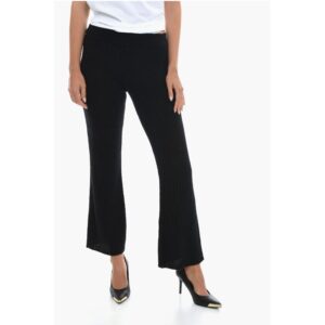 Ribbed Wool Blend BETTE Flared Pants