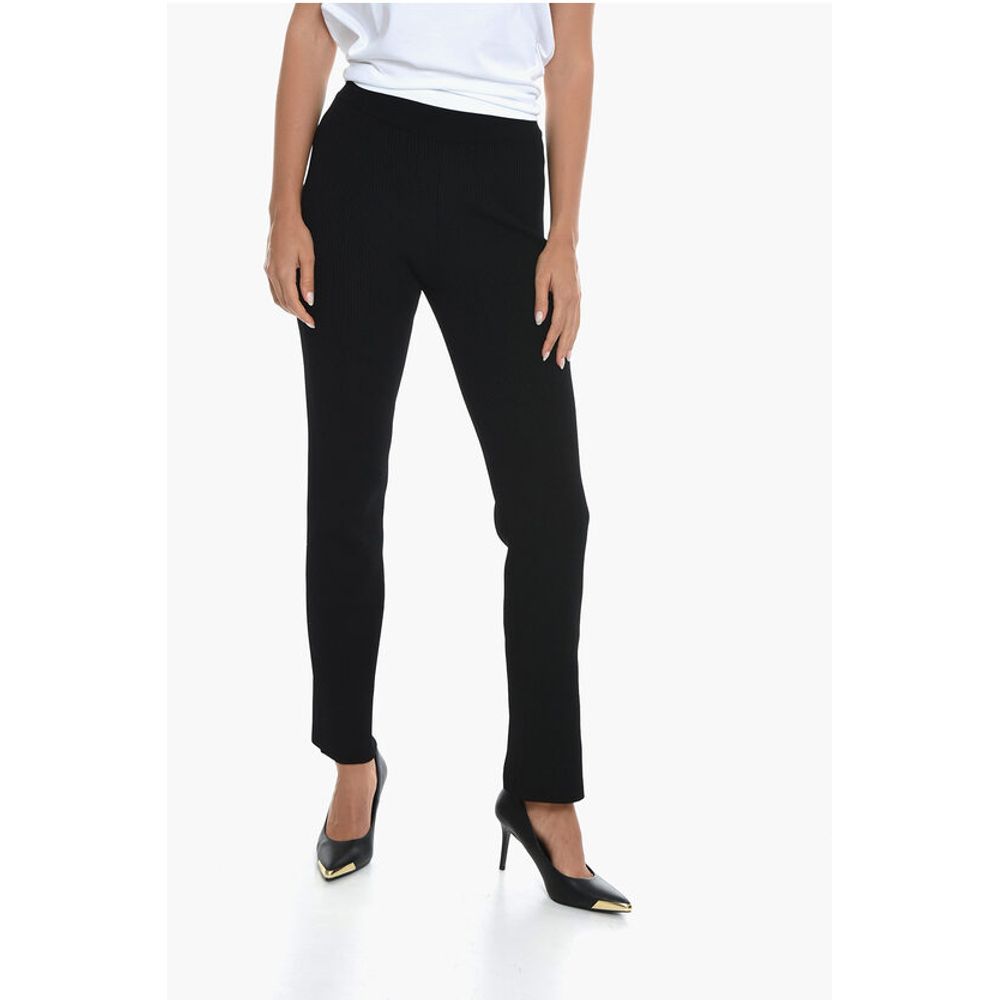 VANESSA HONG High-Waisted Ribbed BRIANNA Pants