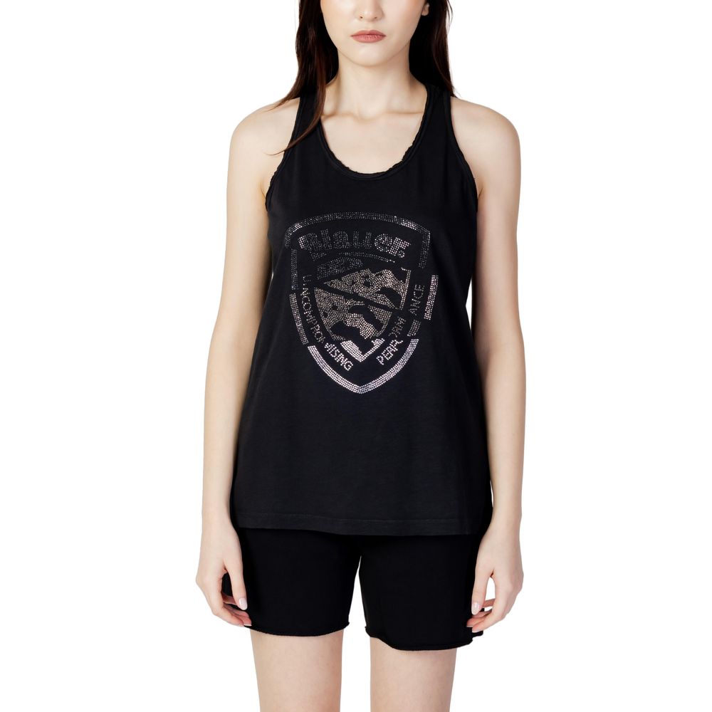Black Cotton T-Shirt