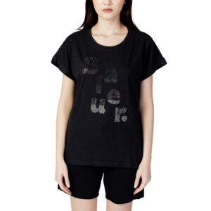 Black Cotton T-Shirt