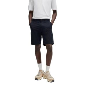 Blue Cotton Bermuda