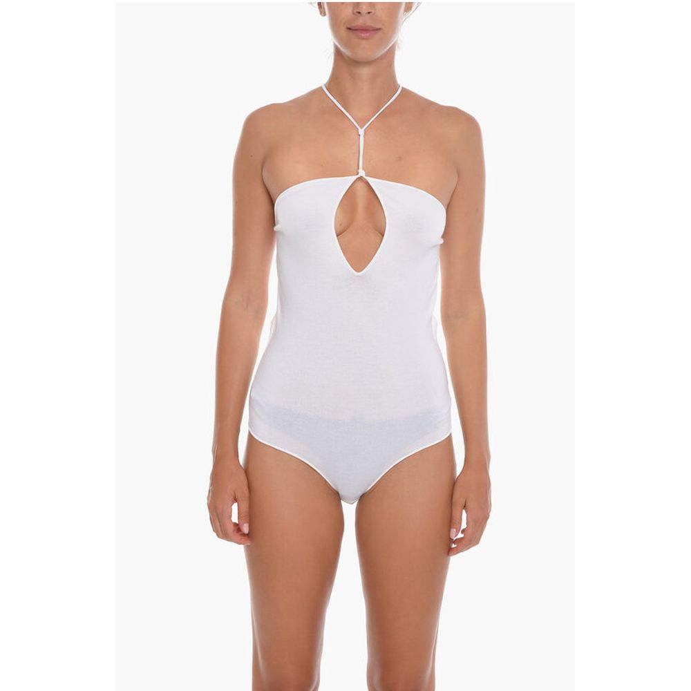 Cashmere Blend GAUGE Bare-back Bodysuit