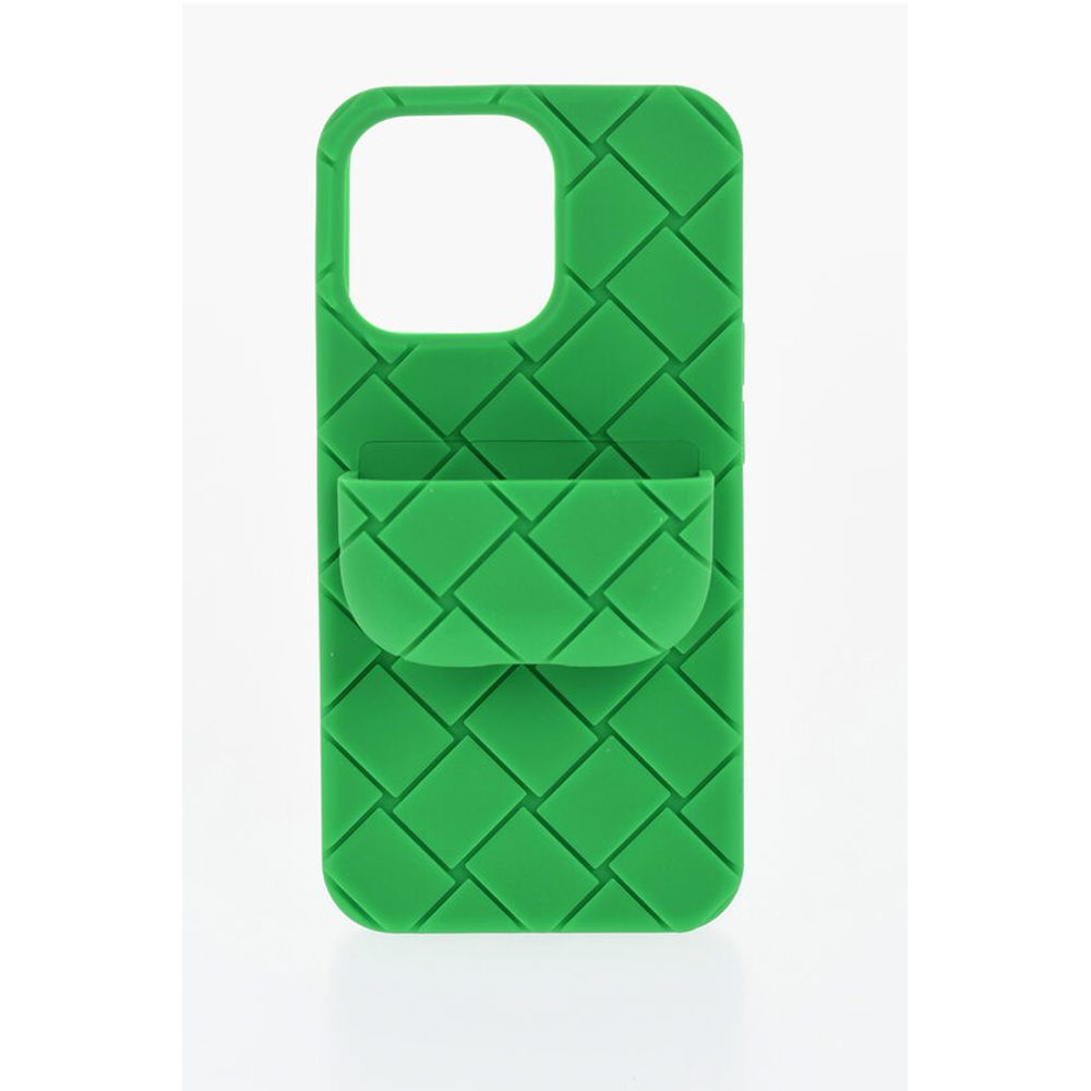 Braided Iphone 13 Pro Cover with with Airpods Holder