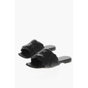 Woven Leather LIDO Sliders