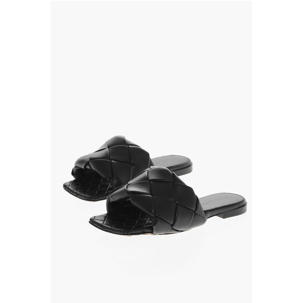 Woven Leather LIDO Sliders