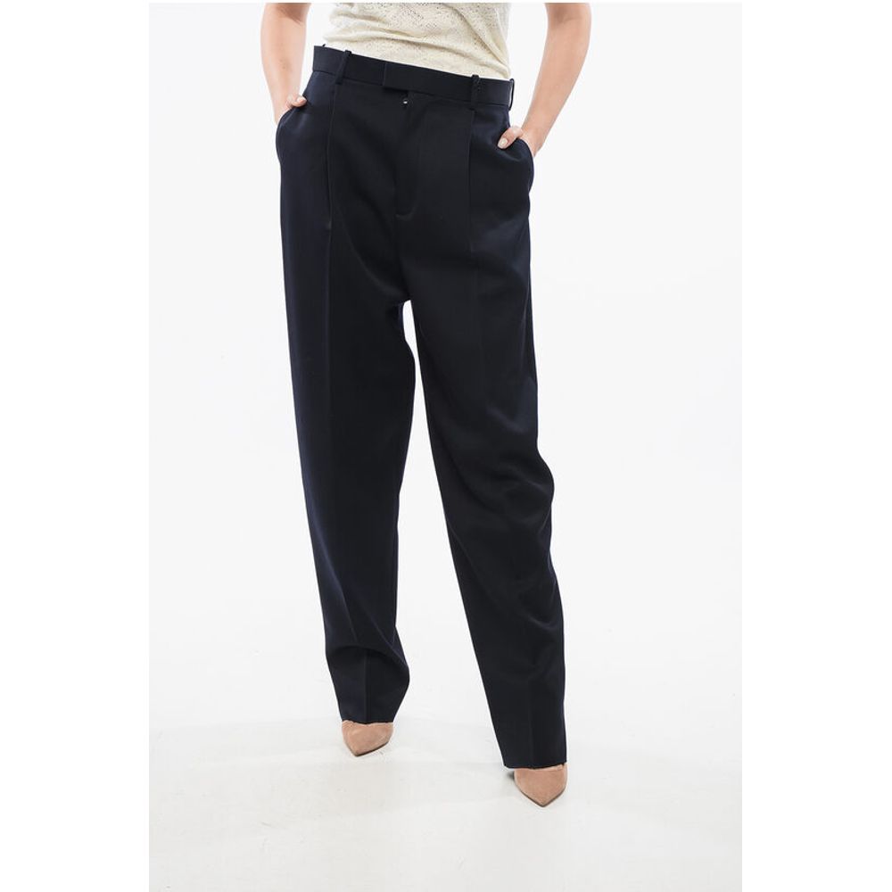 Twill Low Crotch Pants