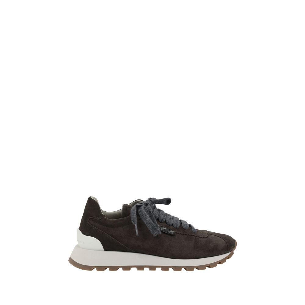 Sneakers with iconic embellishments