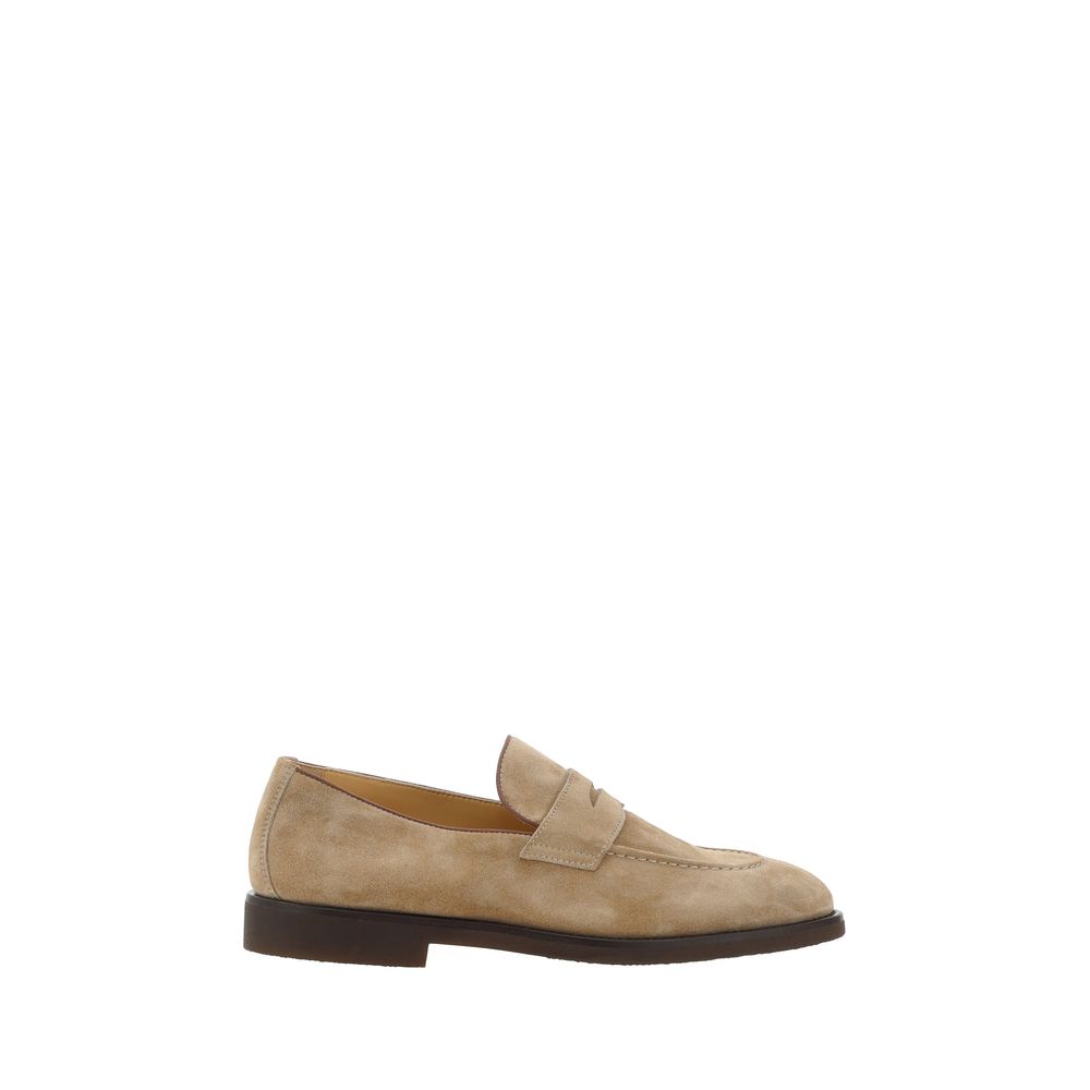 Suede Loafers
