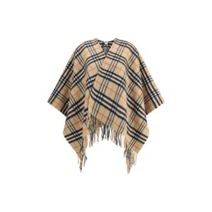 Archivio Check Cashmere Cape