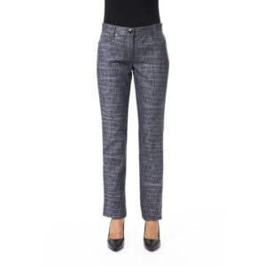 Black Viscose Women Pant