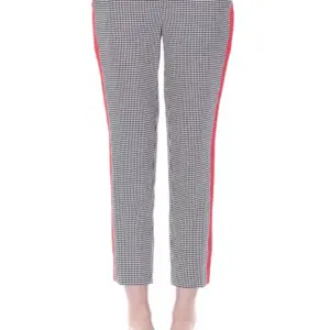 Black Viscose Women Pants
