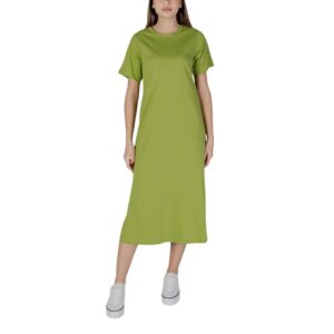 Green Cotton Midi