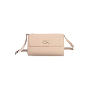 Pink Polyester Handbag