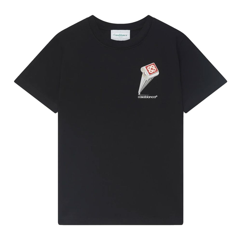 Black Cotton T-Shirt