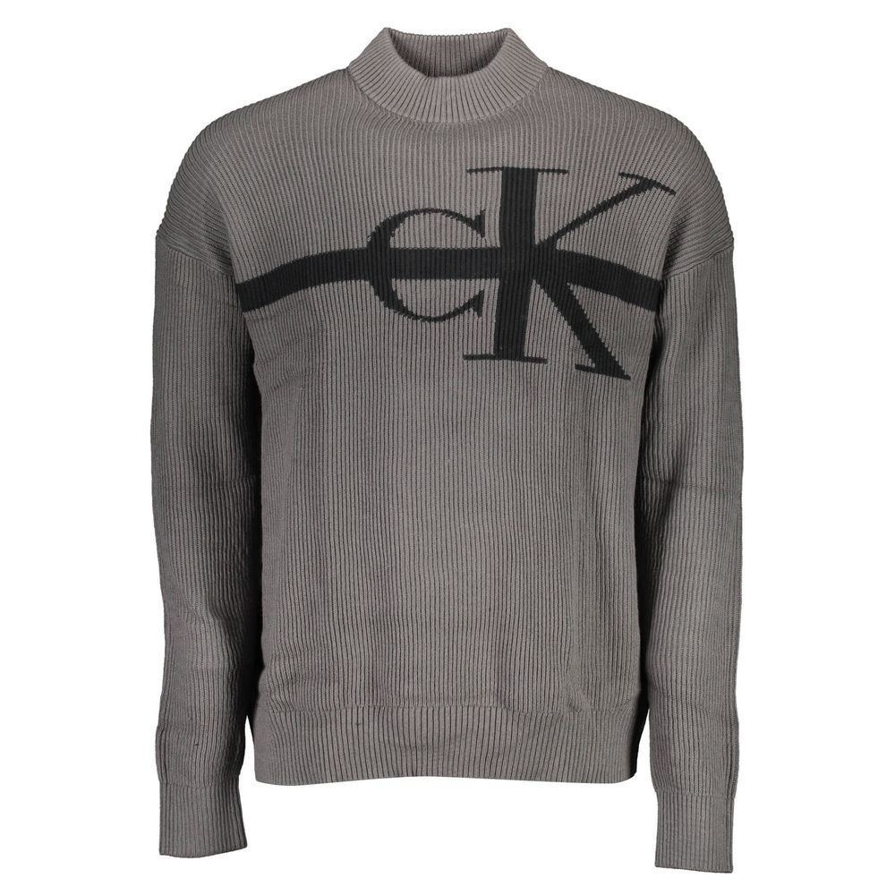 Gray Cotton Sweater
