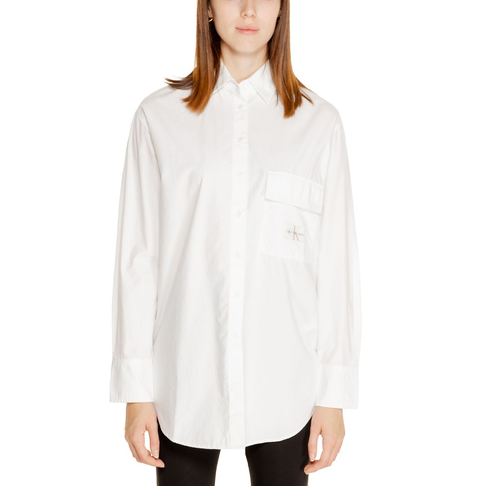 White Recycled Cotton Shirt