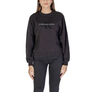 Black Cotton Sweatshirt