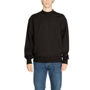 Black Recycled Cotton Sweater