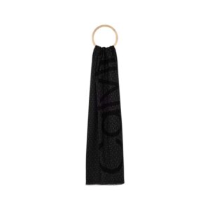 Black Marabou Scarf