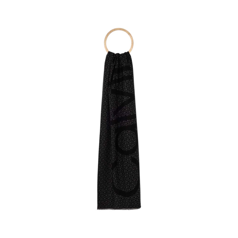 Black Marabou Scarf