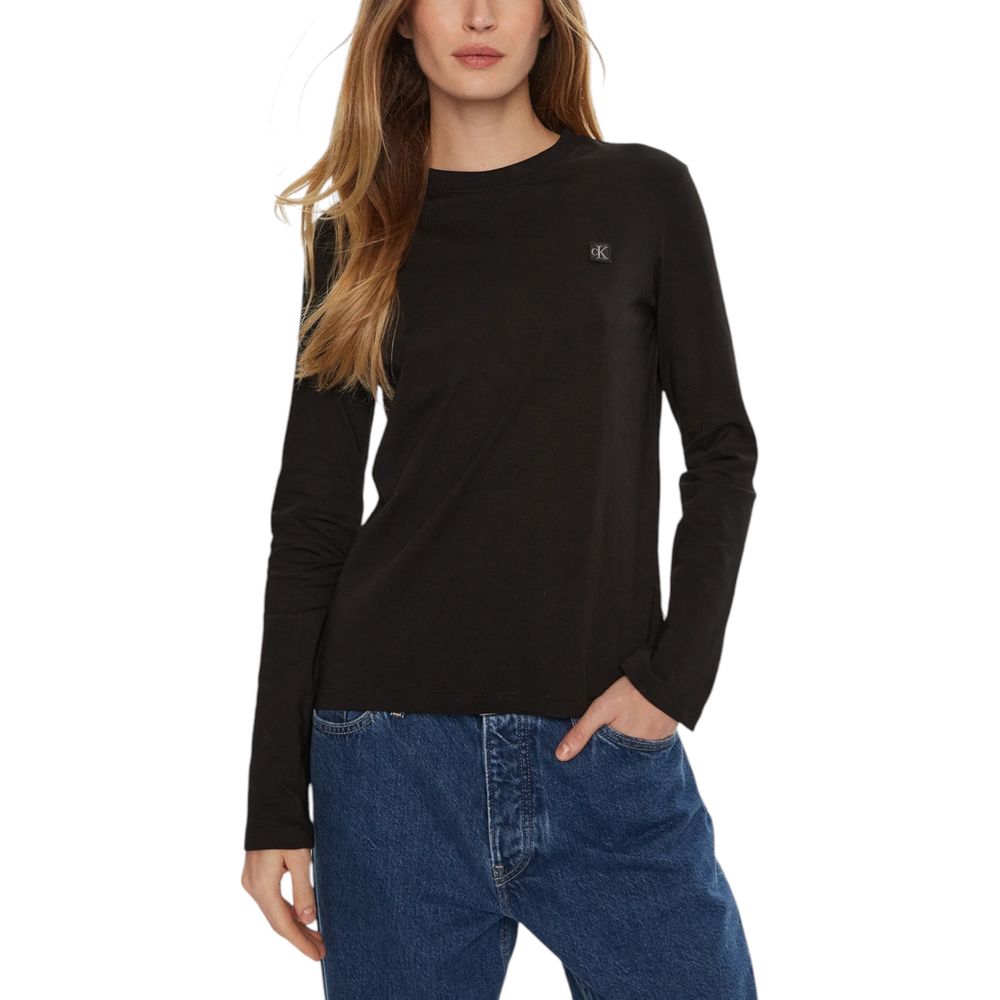 Black Cotton T-Shirt