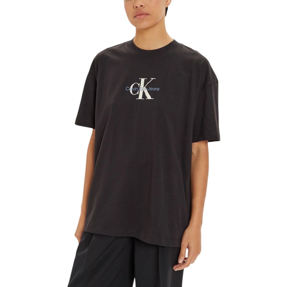 Black Cotton T-Shirt