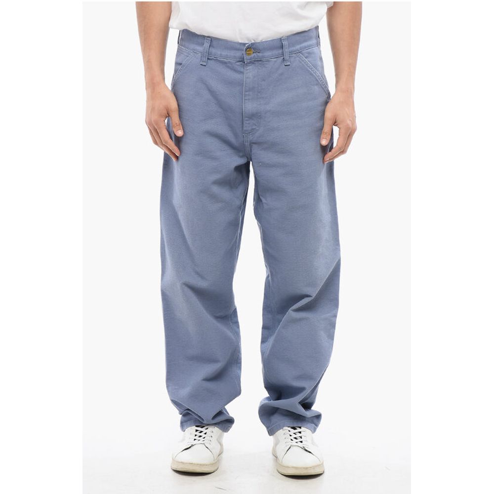 Regular Waist Cotton Twill SINGLE KNEE Pants