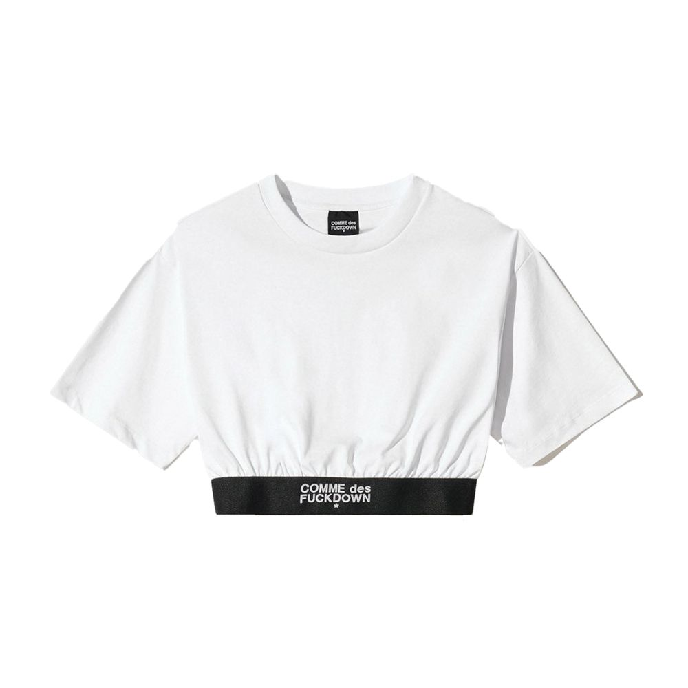 White Cotton Tops & T-Shirt