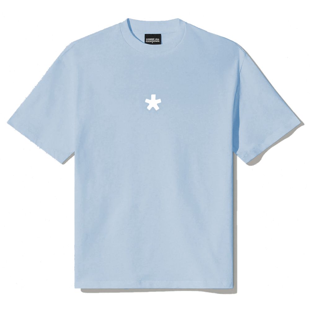 Blue Cotton Tops & T-Shirt