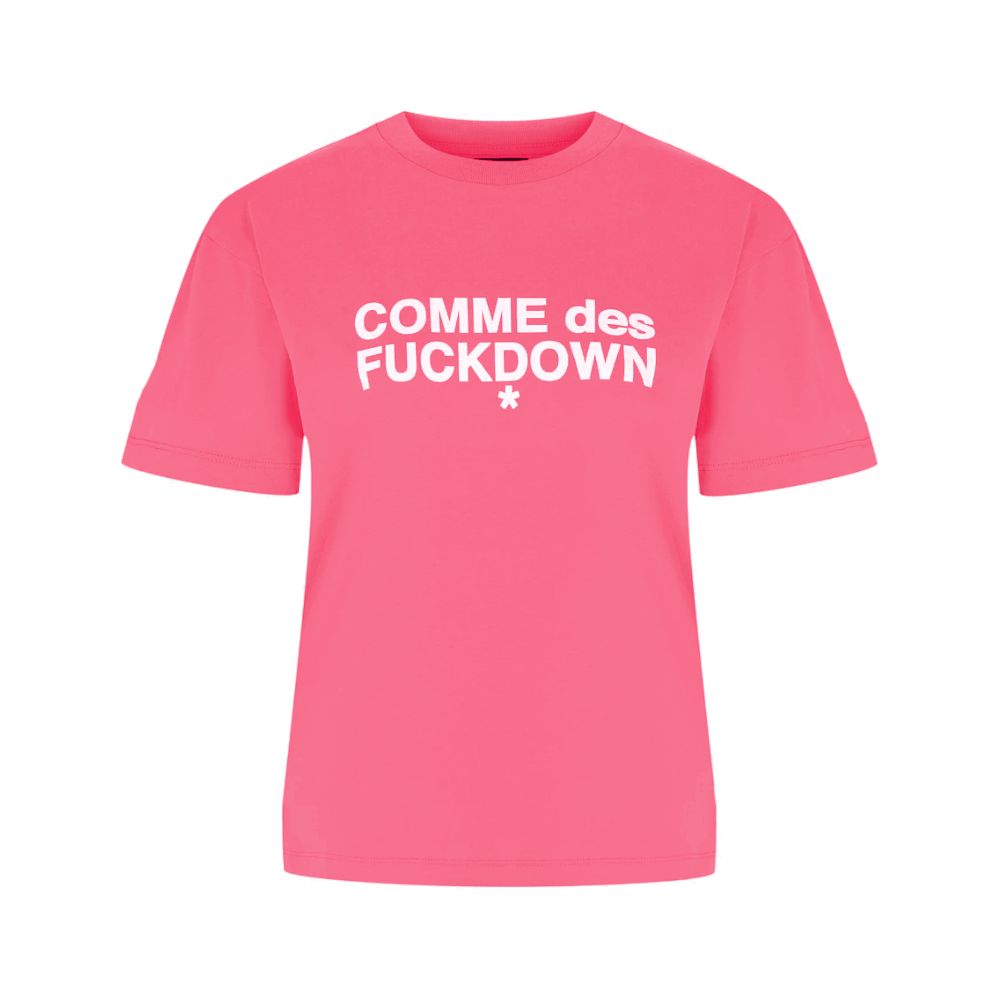 Pink Cotton Tops & T-Shirt