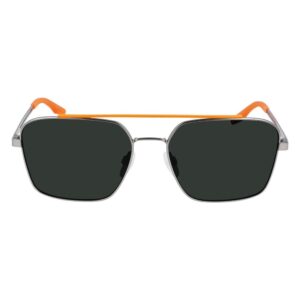 Gray Metal Sunglasses