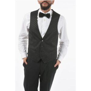 CC COLLECTION All-Over Glitter 4-Buttons CERIM RESET Vest