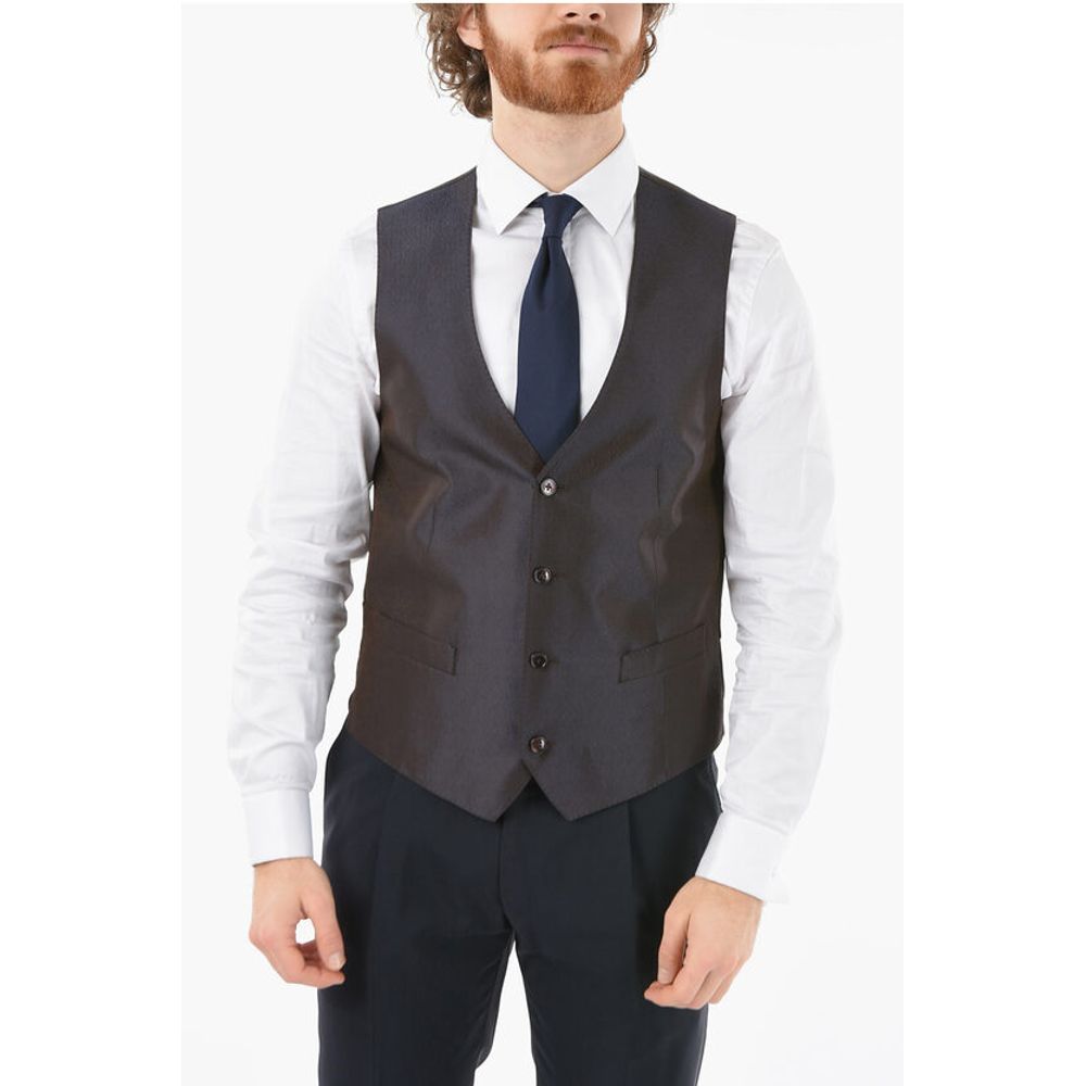 Silk 4-Buttons ACADEMY CERIMONIA Waistcoat