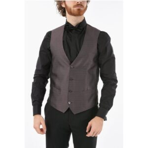 Patterned Silk CERIM.ACADEMY Waistcoat