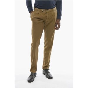 Wool Dyed Pleated Pants