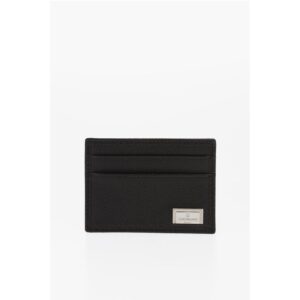 Textured Leather Card Holder