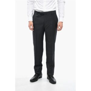 Regular Fit Virgin Wool Pants