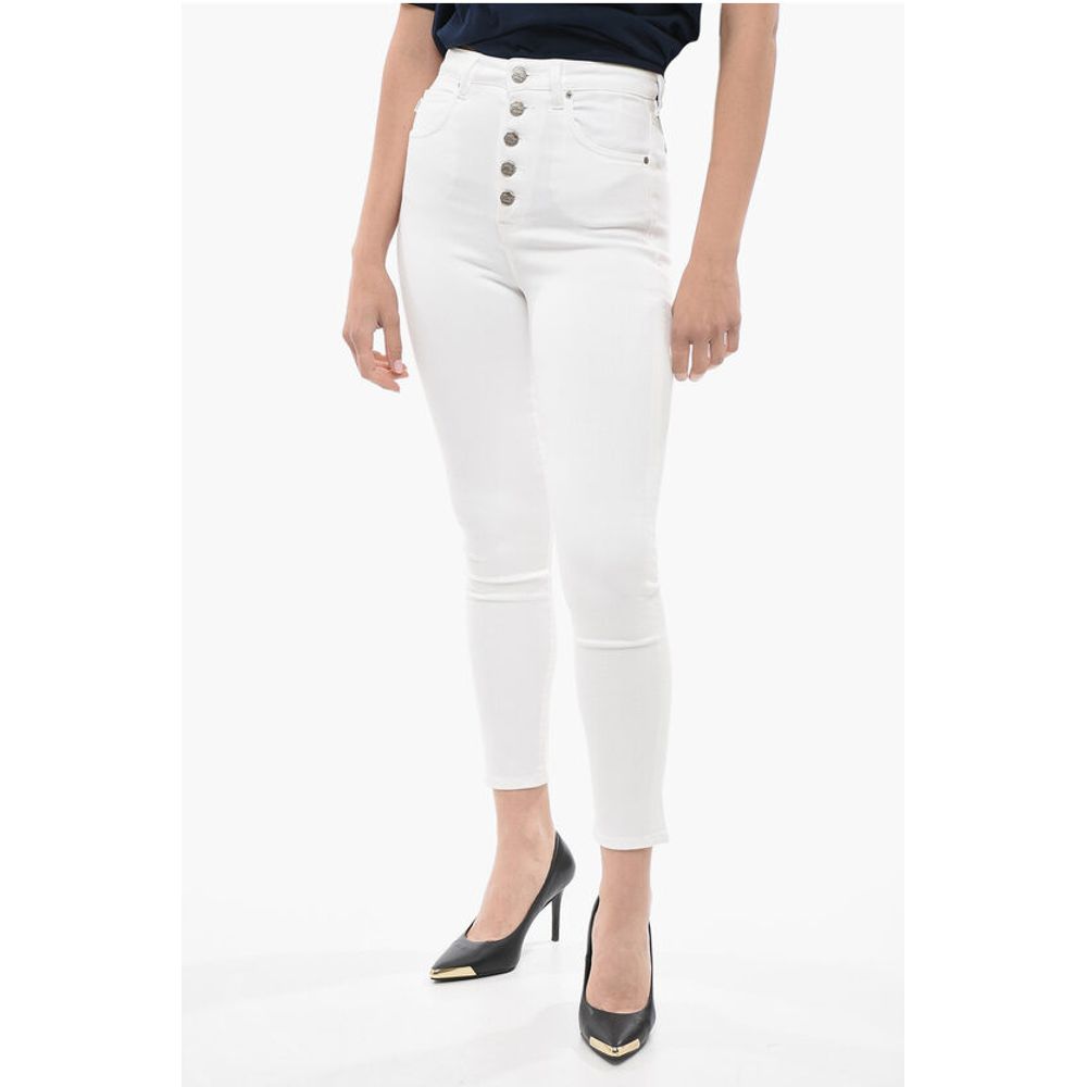High Waist Sim Fit FELIZ Jeans with Logoed Jeans 12,5cm