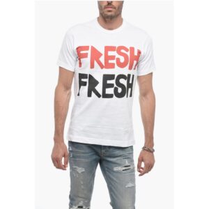 SHIRT Front Printed FRESH Crew-neck T-Shirt
