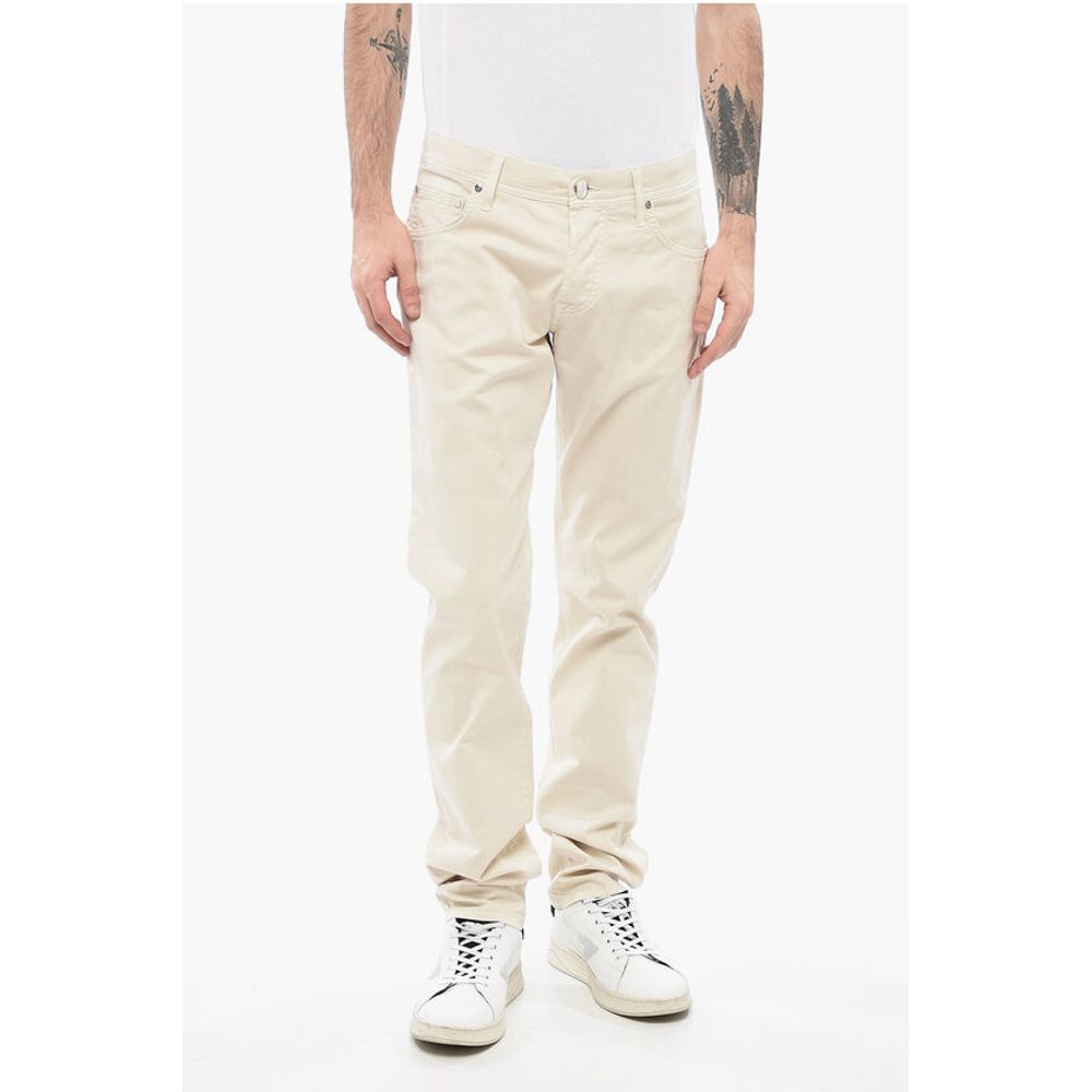 ID Cotton Stretch LAZISE 5 Pockets Pants with Belt Loops