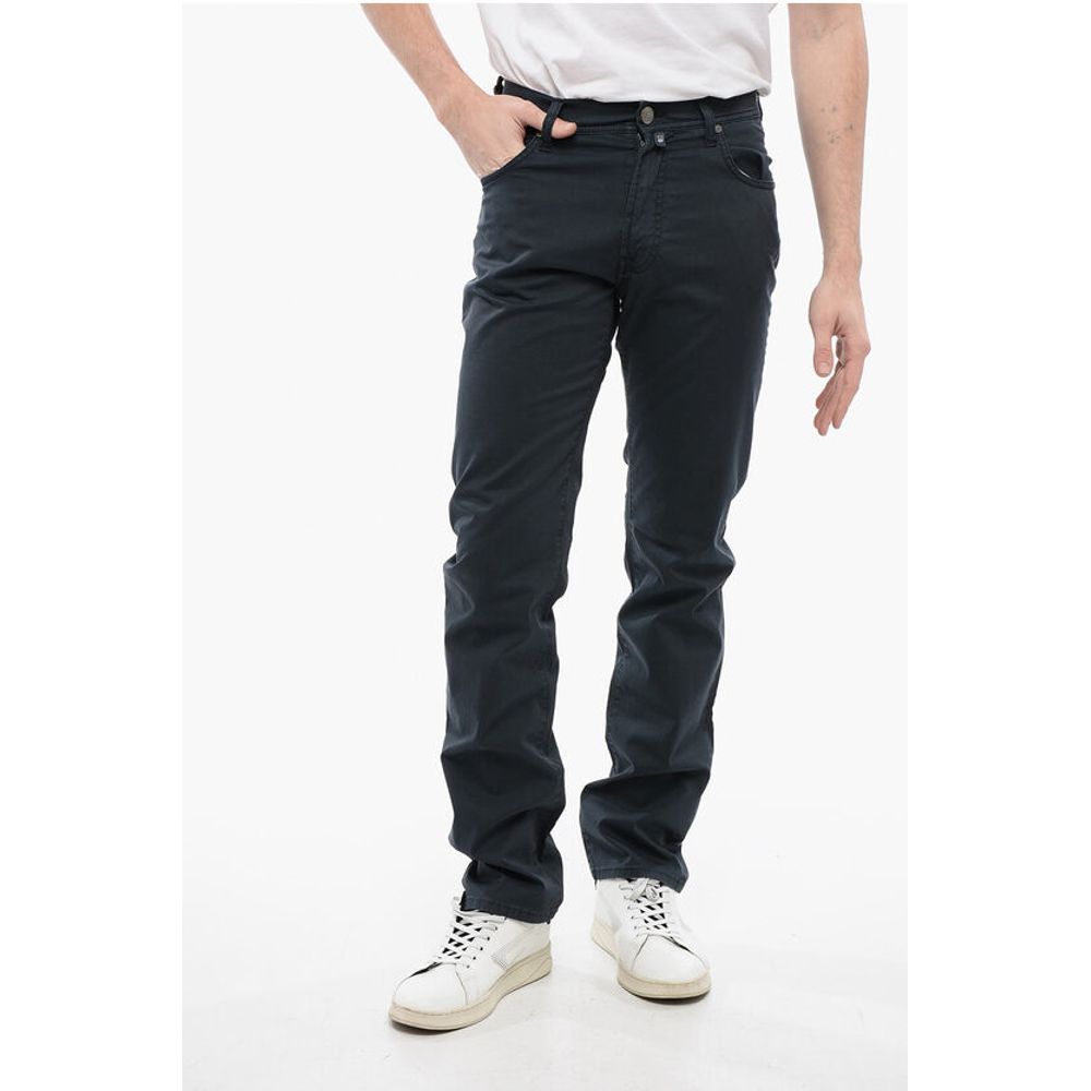 ID 5-Pocketed Stretch Cotton Pants