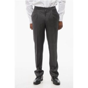 Pinstriped MANTUA Virgin Wool Pants