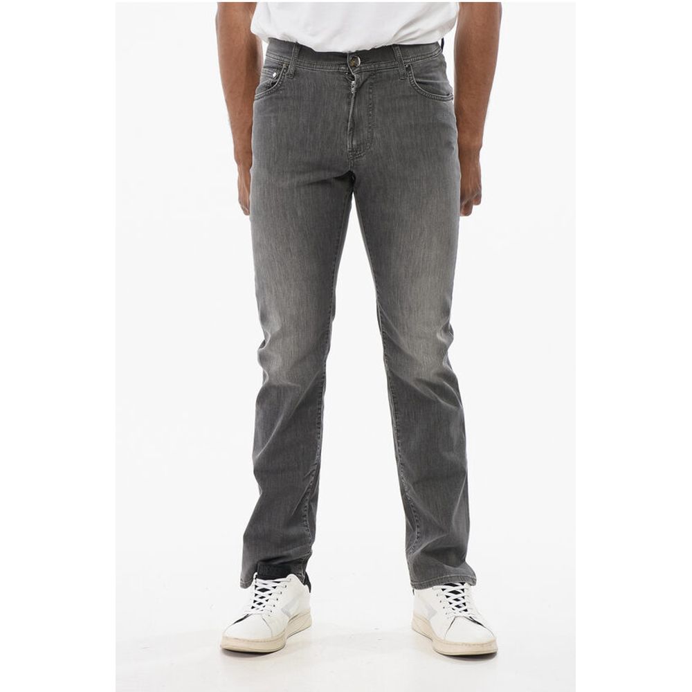 ID Stone Washed Slim Fit Denims 15cm