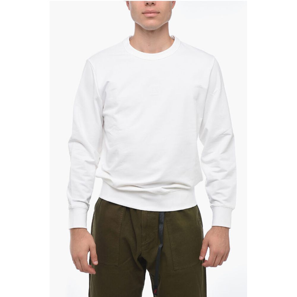 THE METROPOLIS SERIES Crew Neck Cotton Blend Sweatshirt