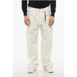 Regular Fit DAVID Denims with Drawstring and Chain 28cm
