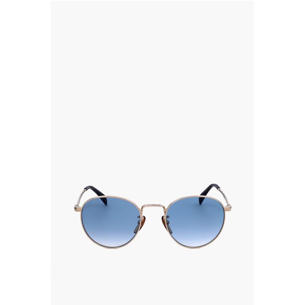 Metal-framed Sunglasses with Gradient Lenses
