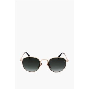 Oval-shaped Sunglasses with Gradient Lenses