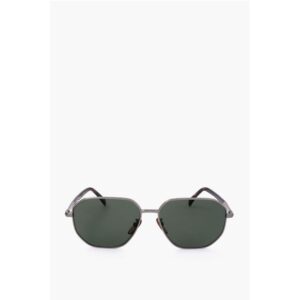 Metal-framed Sunglasses with Tortoiseshell Rods